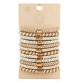Luxe Hair Pony 12-Pack | Blonde Metallics