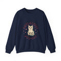 Anti-Social Pro-Cat Sweatshirt | Funny Cat Mom, Retro Cat Graphic