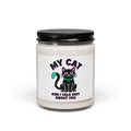 My Cat and I Talk Shit About You Candle | Black Cat, Funny Cat Mom Soy Candle