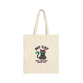 My Cat and I Talk Shit About You Tote | Funny Cat, Witchy Cat, Retro Cat