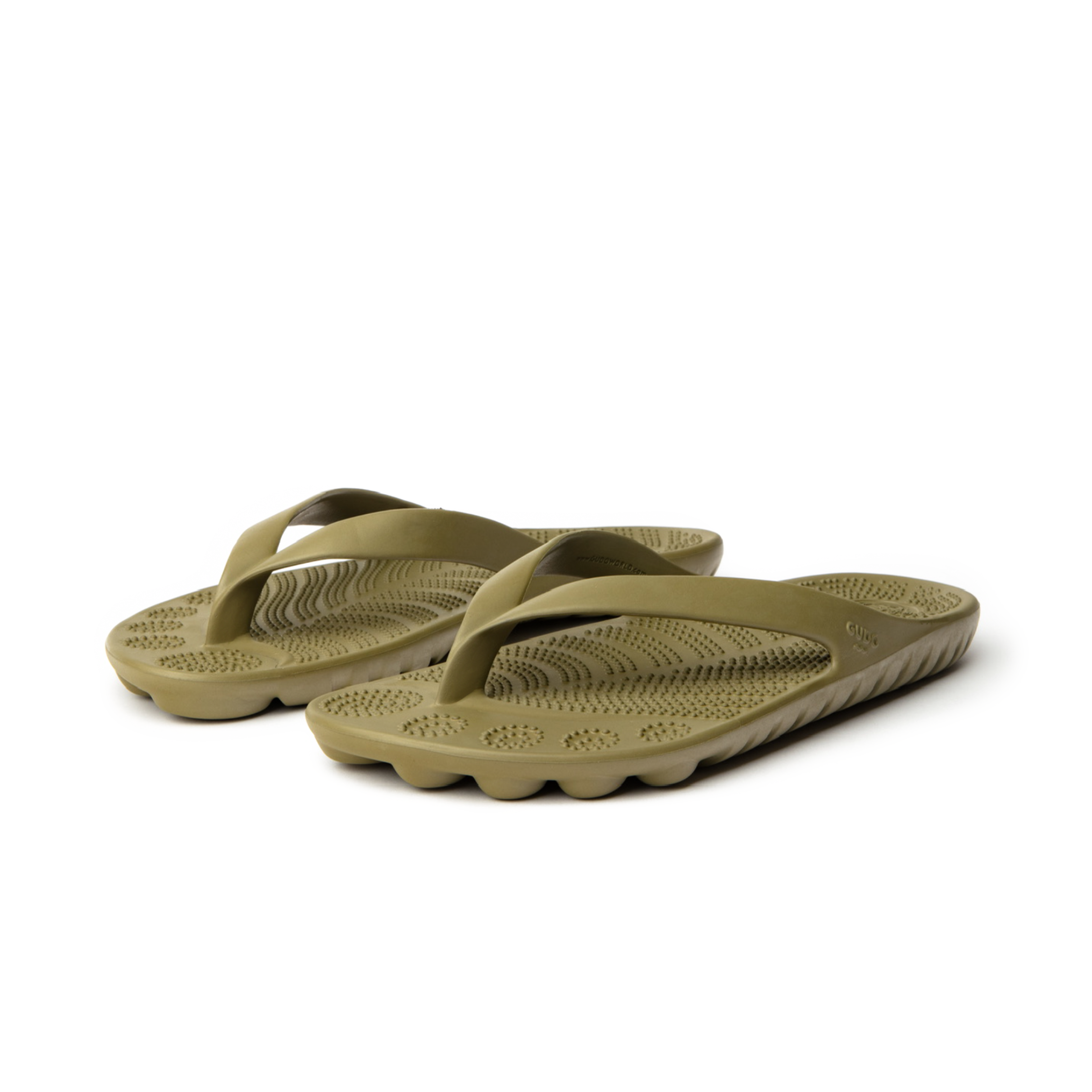 Seaweed Green Flip-Flops + Drybag