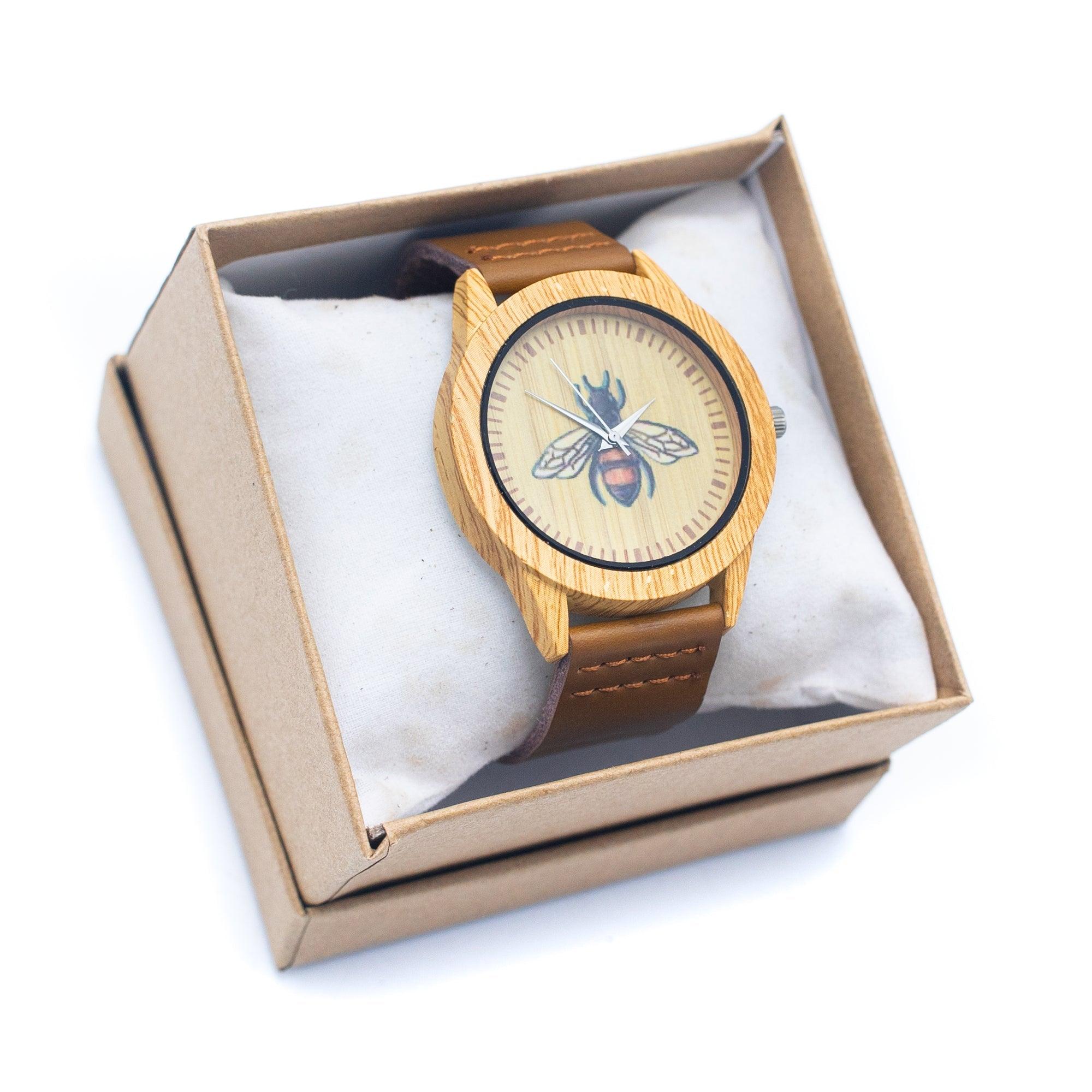 Bee Vintage Vegan Leather Strap WA-287