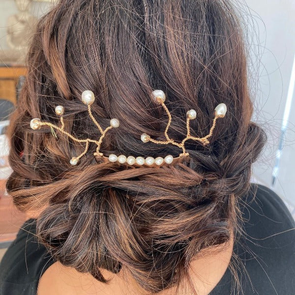 The PRECIOUS PEARL Hair Couture