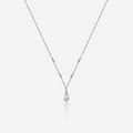 Moonstone Drop Pearl Necklace